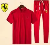 ferrari ensemble pantalon de sport sweat-shirt jogging all red